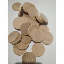 Пластинки круглі 38 мм (упак 50 шт)